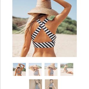 Hang Ten Game Changer Swim Crop by Albion